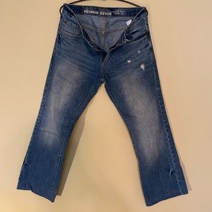 Low Rise Boot Cut Jeans